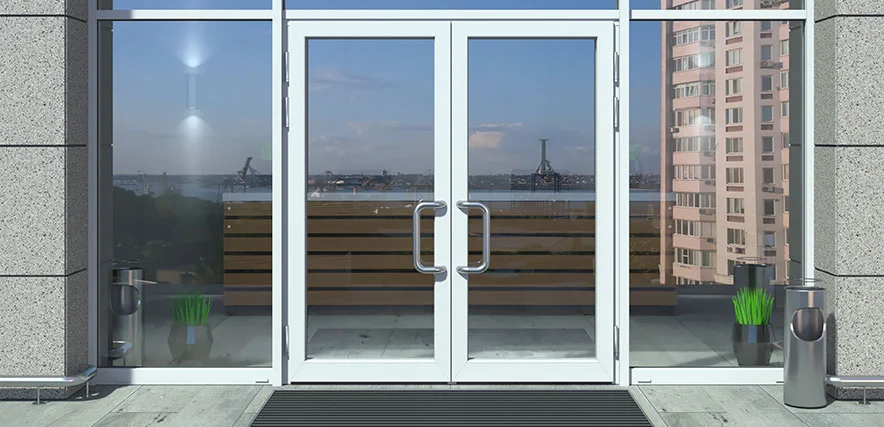 storefront glass repair in North Miami Beach, FL